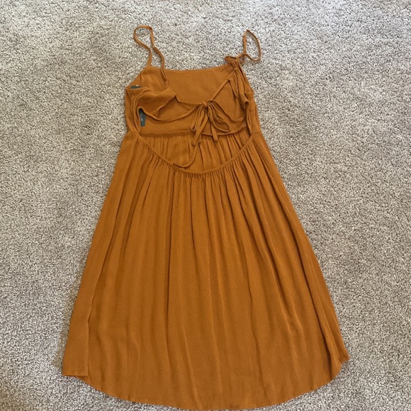 orange dress from wild fable. size xs - Picture 2 of 3